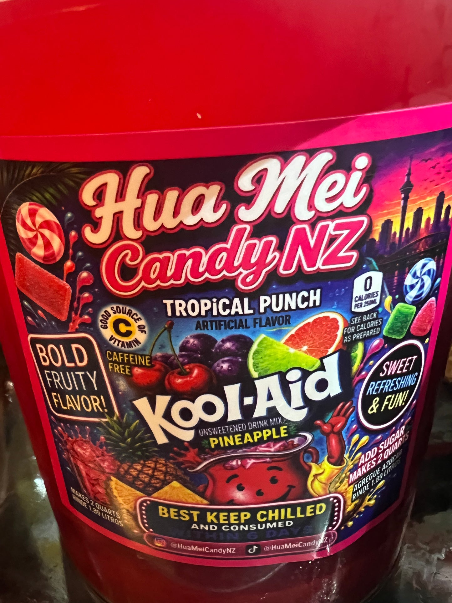Tropical Punch Pineapple Kool Aid