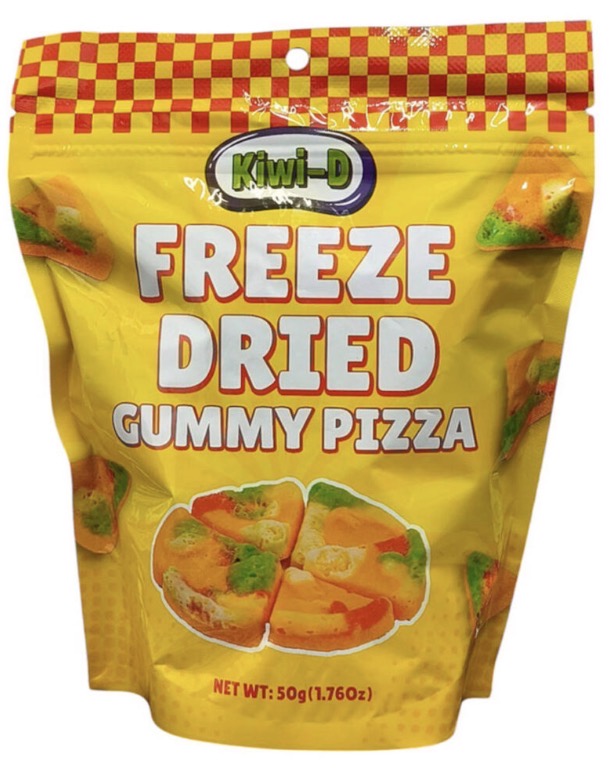 Freeze Dried Gummy Pizza