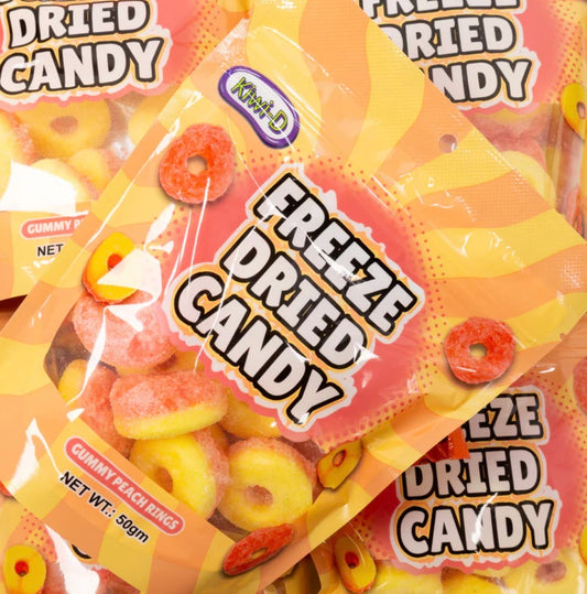 Freeze Dried peach Rings