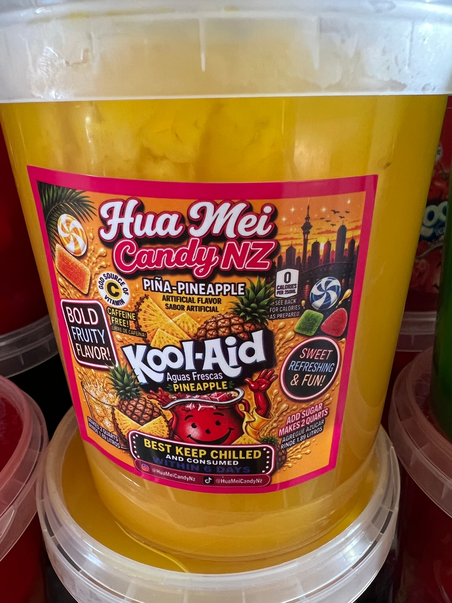 Pine Pinapple kool Aid