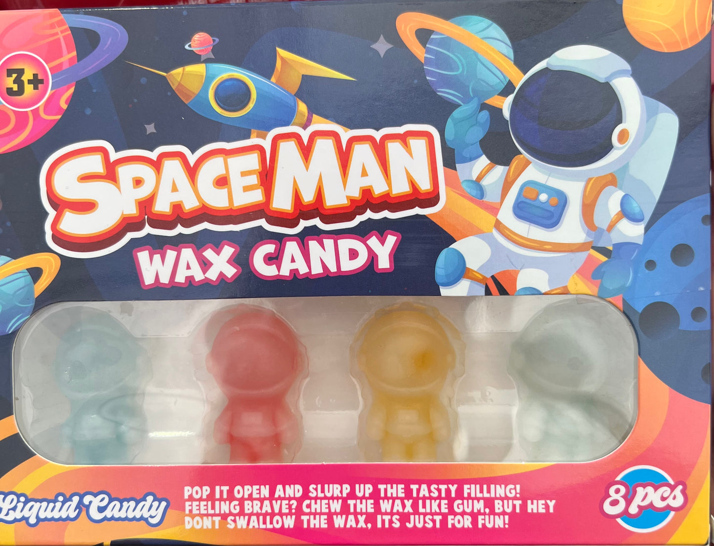 Spaceman wax candy