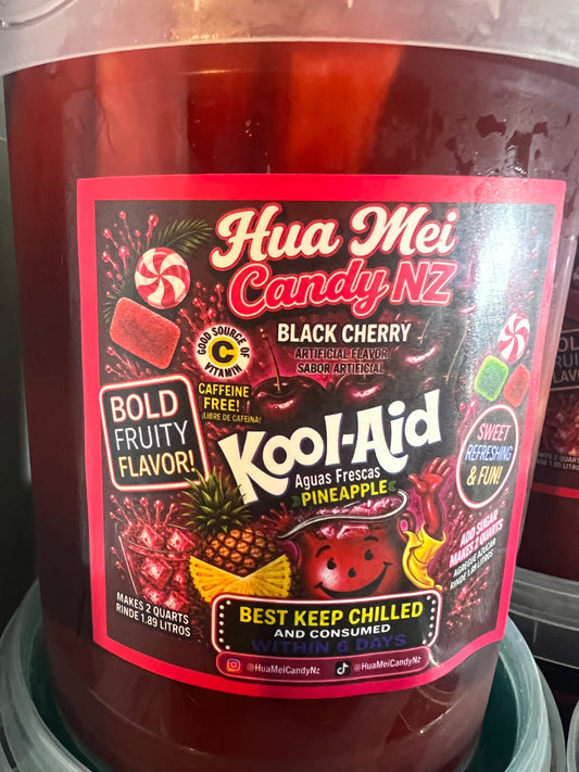 Black cherry Pineapple Kool Aid