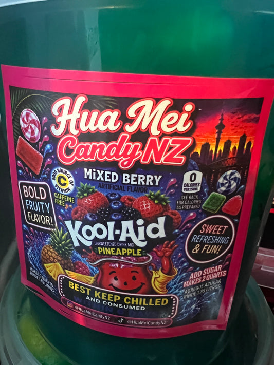 Mixed Berries Pineapple Kool Aid